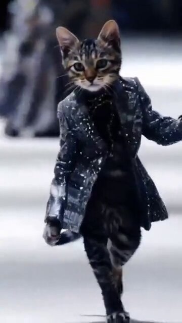 Now that's a catwalk