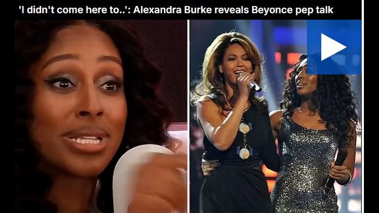 Alexandra Burke reveals the stern warning Beyoncé issued her | duet 'I didn't come here to..