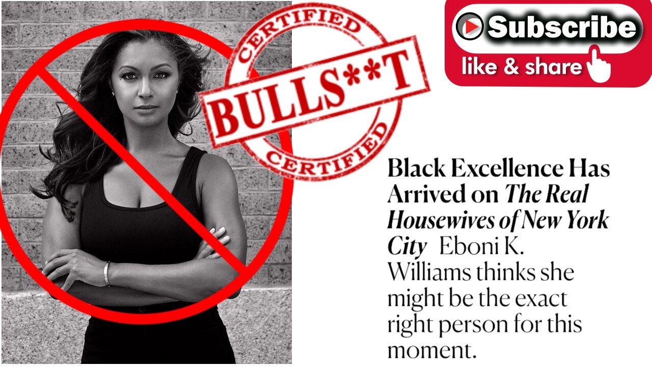 Eboni K. Williams on #RHONY is the epitome of what's wrong with Black Liberal Women