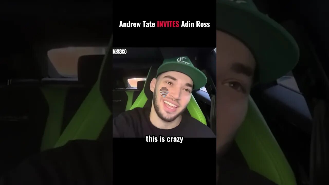 Adin Ross VISITS TATE in prison