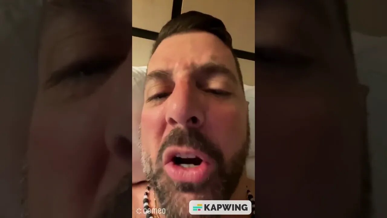 Sam Tripoli has something to tell you