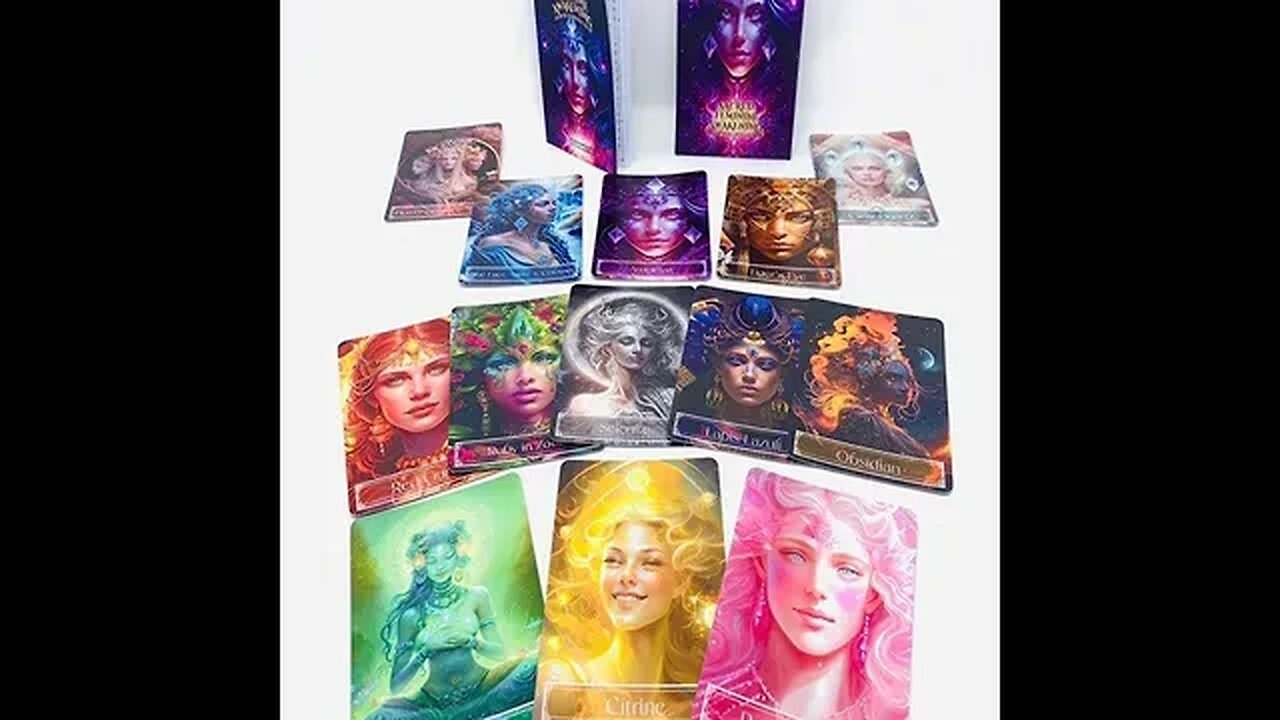 THE DIVINE FEMININE AWAKENING 13 ORACLE CARD DECK