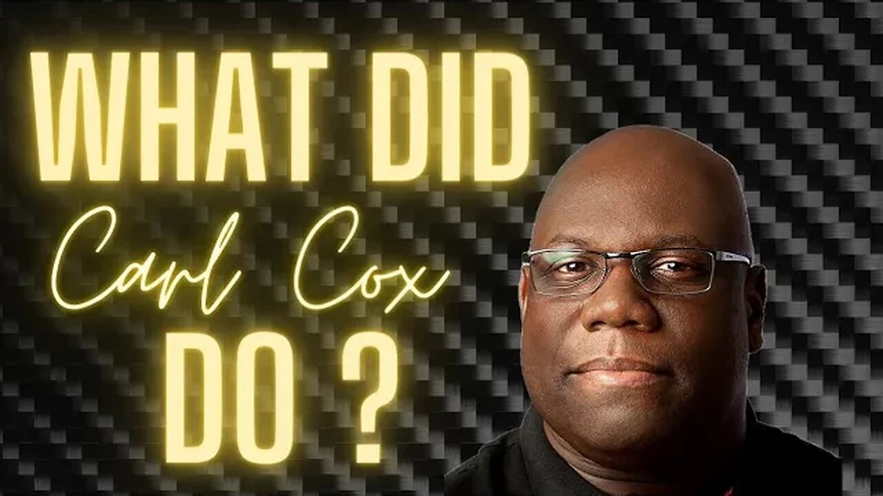 Look What Carl Cox Did !!