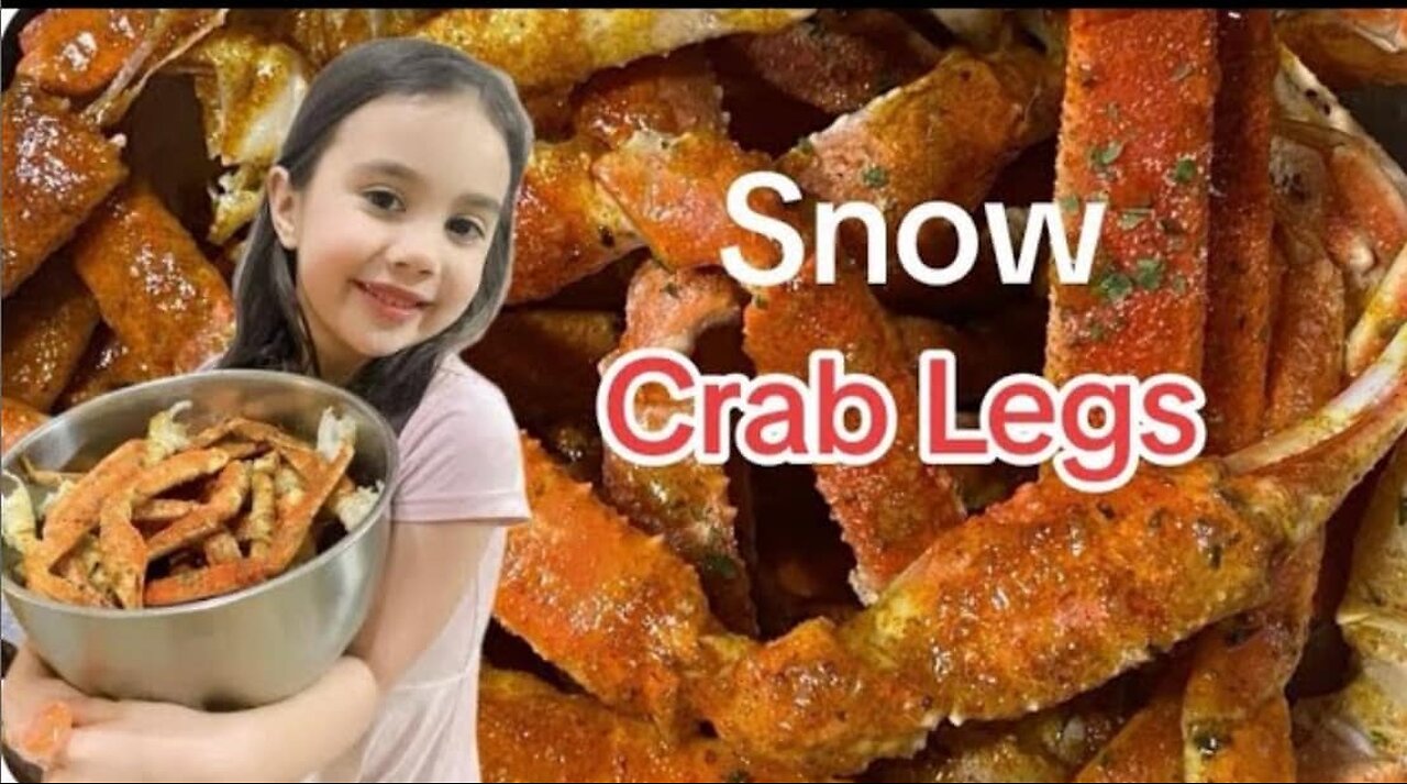 Easy Garlic Butter Snow Crab Legs / How to make Butter Garlic Snow Crab Legs?