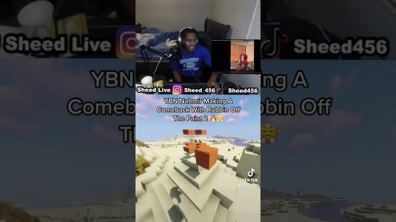 YBN Nahmir Making A Comeback With Rubbin Off The Paint 2! #reaction #ybnnahmir #ybnnahmiredits