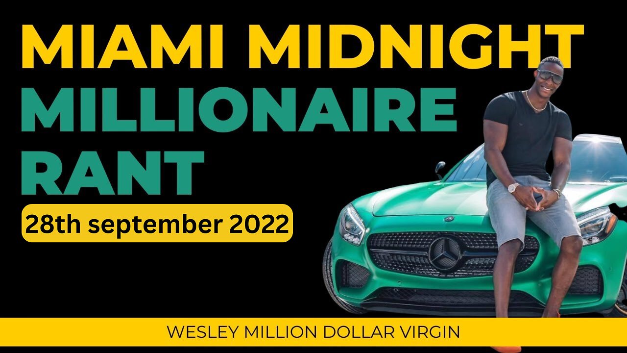 Millionaire Midnight RANT (Paris) Your Dream Is Buried In The Uncertainties of Life