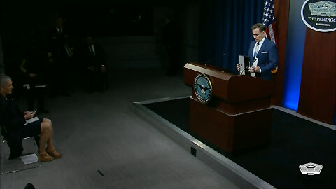 Pentagon Press Secretary Holds Briefing