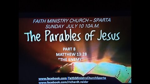 The Parables of Jesus | Pt. 8 | July 10, 2022