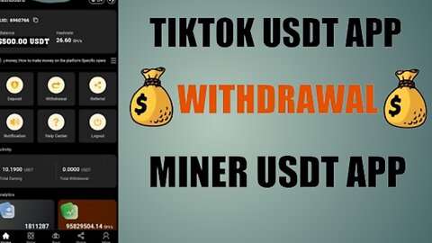 🤗Big News🔥TikTok USDT App || Same Like Miner USDT || Legit USD Mining App 2023