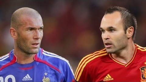 Zidane Vs Iniesta