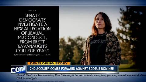 Second accuser comes forward against Kavanaugh