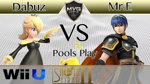 Dabuz (Rosalina) vs. SS|Mr.E (Marth) - Pools Play - Shots Fired 2