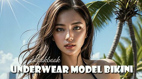 Lookbook, Underwear Model Bikini