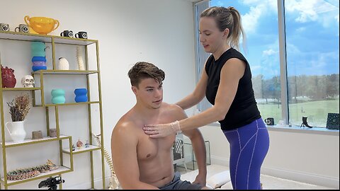 DEEP CLEAN * Muscle Gunk* Removal Performed by Female Chiropractor