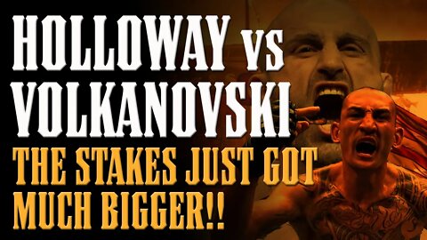 Holloway vs Volk is the FIRST True GOAT Fight EVER!!!