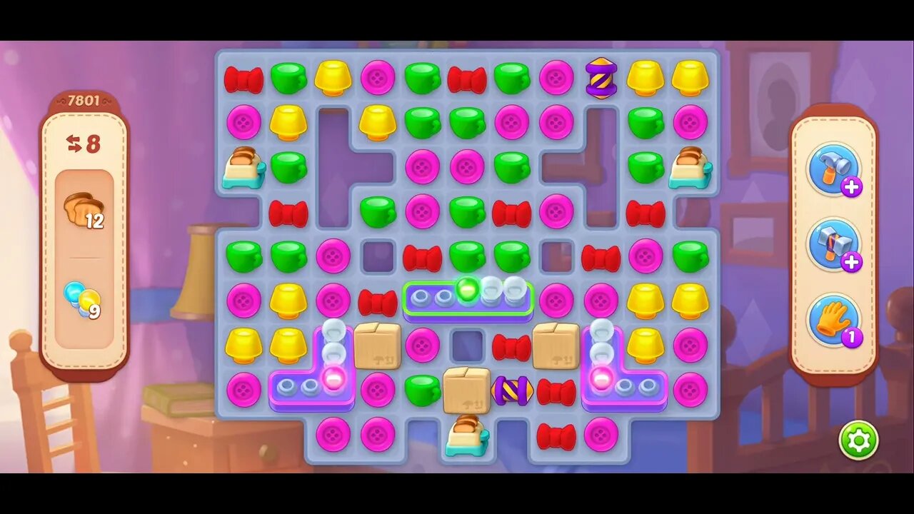 Playrix Homescapes Gameplay Walkthrough Level 7801