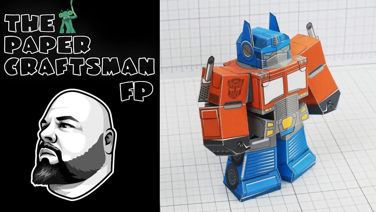 Paper Crafting with FP! LIVE - Episode #2 [Optimus Prime]