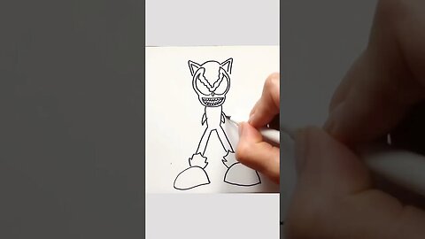 How to draw and paint Sonic Carnage Venon 2