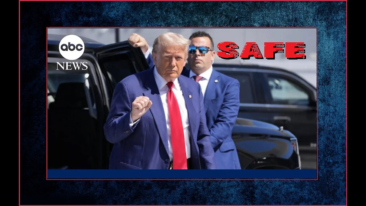 💥💥💥 Trump is SAFE following 'Gunshots in his Vicinity,' Campaign Says