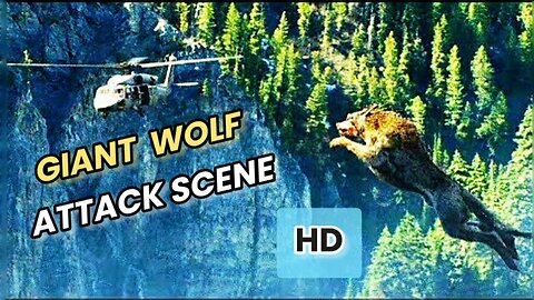 GIANT Wolf vs Helicopter