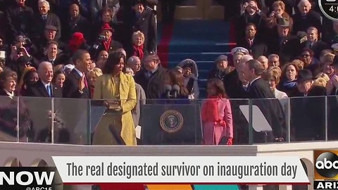 A look at the real designated survivor on inauguration day