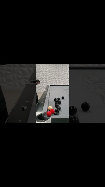 SATISFYING Resistance Masse!! ⚪🔴🔴✅ #shorts #8ballpool #billiards