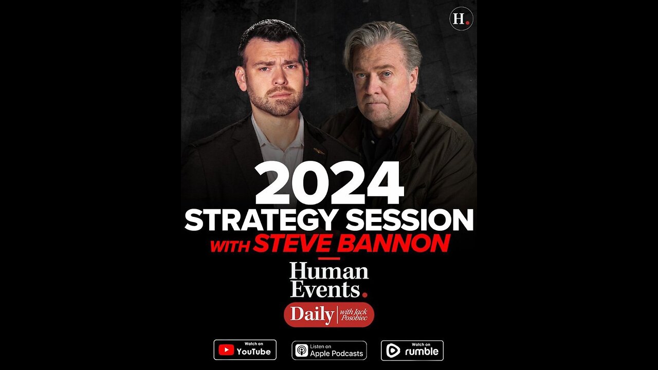 2024 Strategy Session with Steve Bannon