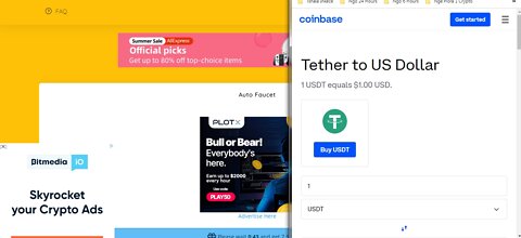 How To Earn Free Tether USDT TOKENS Auto Faucet Cryptocurrency At BTC Bunch Withdraw Via FaucetPay