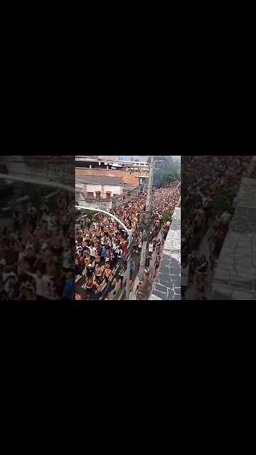 CAMINHADA PARA O MARACANÃ - Flamengo x VASCO