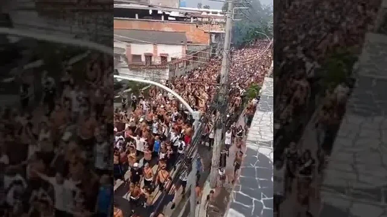 CAMINHADA PARA O MARACANÃ - Flamengo x VASCO