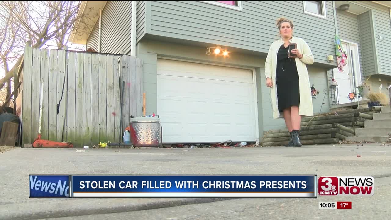 Stolen Car Filled with Christmas Presents