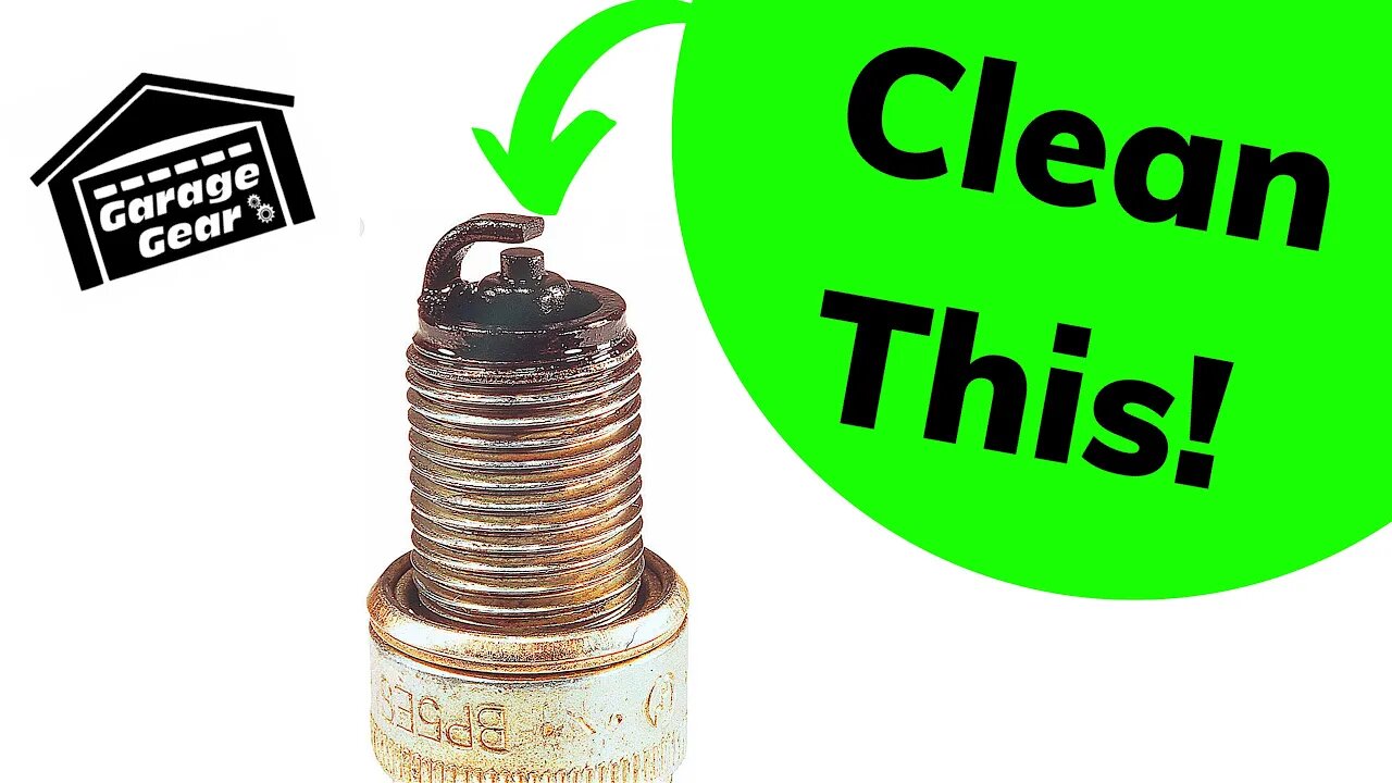 HOW TO CLEAN A DIRTY FOULED SPARK PLUG FOR FREE. Small Engine Maintenance and Repair.