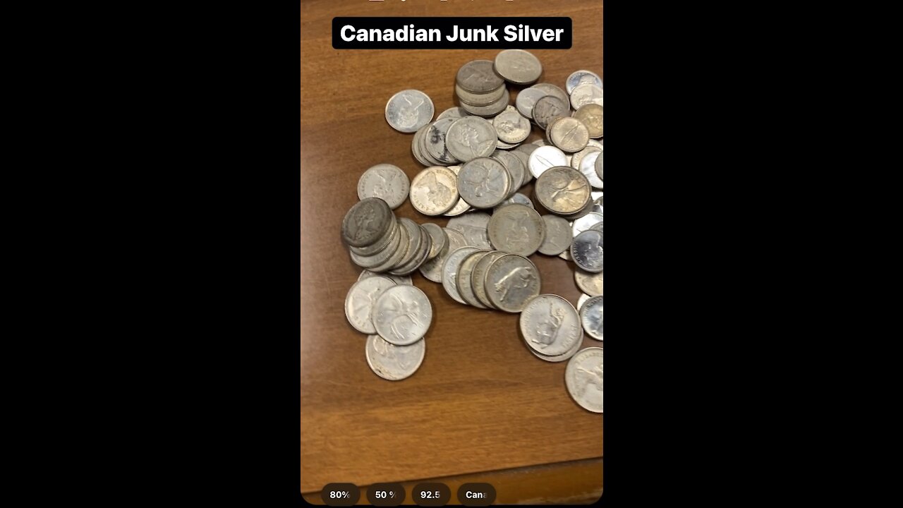 Canadian Junk Silver