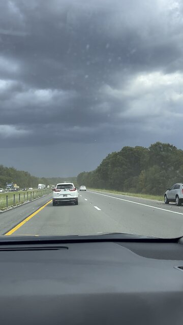 Lightning bolt caught by accident