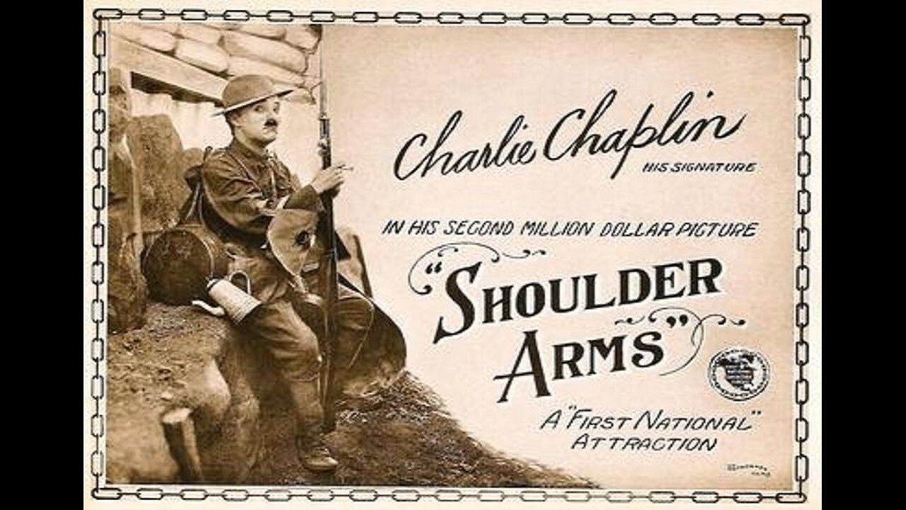 SHOULDER ARMS 1918 Directed by & Starring Charlie Chaplin FULL MOVIE #117 AFI BEST SILENT FILMS