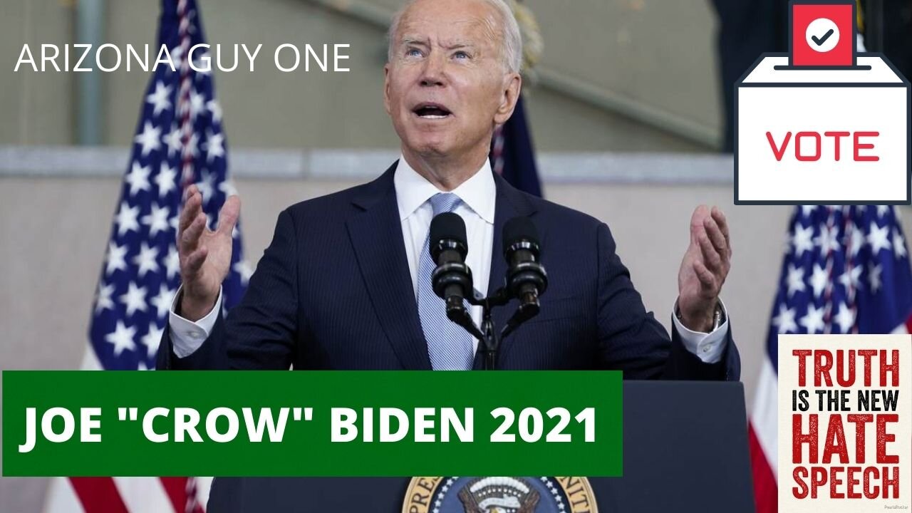 JOE "CROW" BIDEN...ASK THE QUESTION