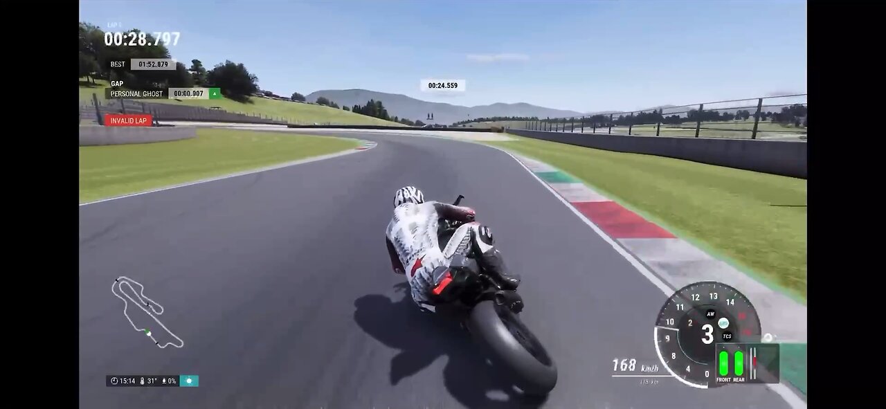 Kawasaki Ninja H2R Mugello Circuit