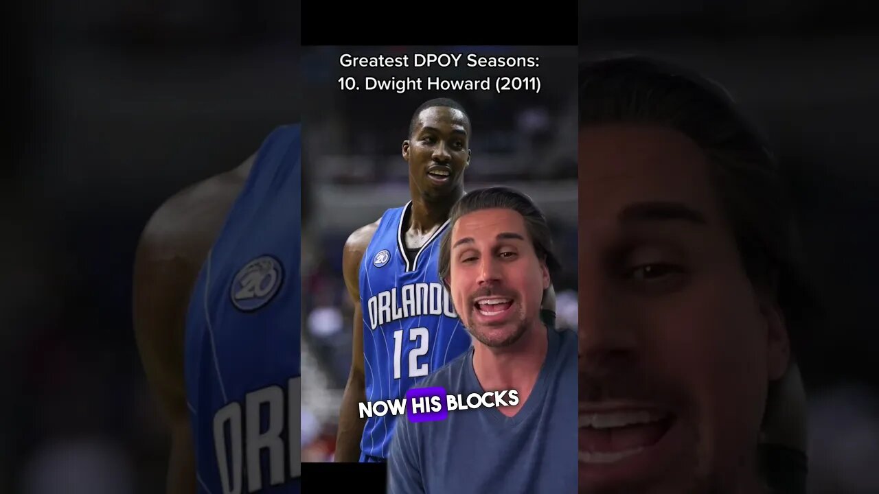 DWIGHT HOWARD WAS A DEFENSIVE MENACE #shorts