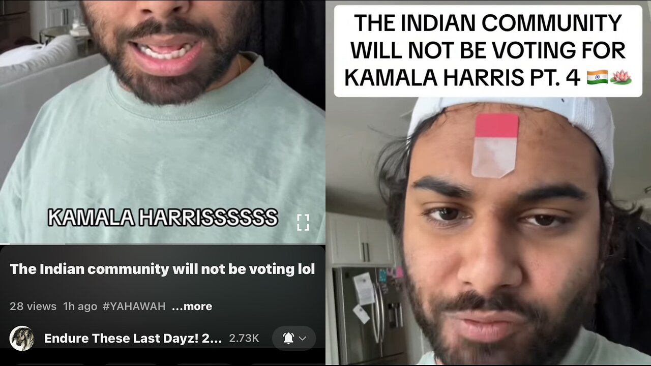 The Indian Community will NOT be voting #kamalaharris