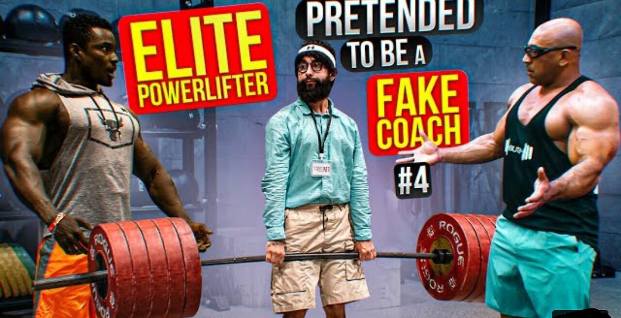 Elite Powerlifter Pretended to be a FAKE TRAINER | Anatoly Aesthetics in Public