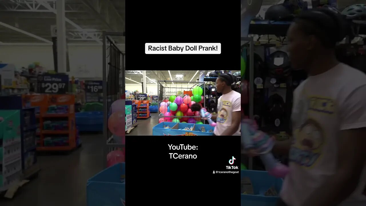 Racist Baby Doll Prank! #funny #prank #shorts