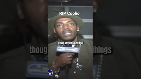 Coolio talks about Islam ☪️ #coolio #gangstersparadise