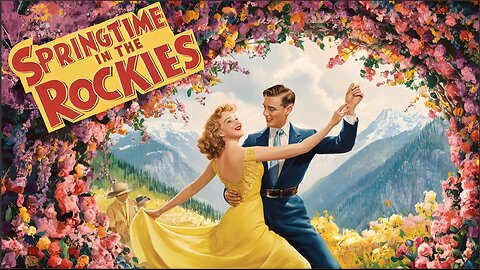 SPRINGTIME IN THE ROCKIES (1942) Roy Rogers & George 'Gabby' Hayes | Western | Colorized