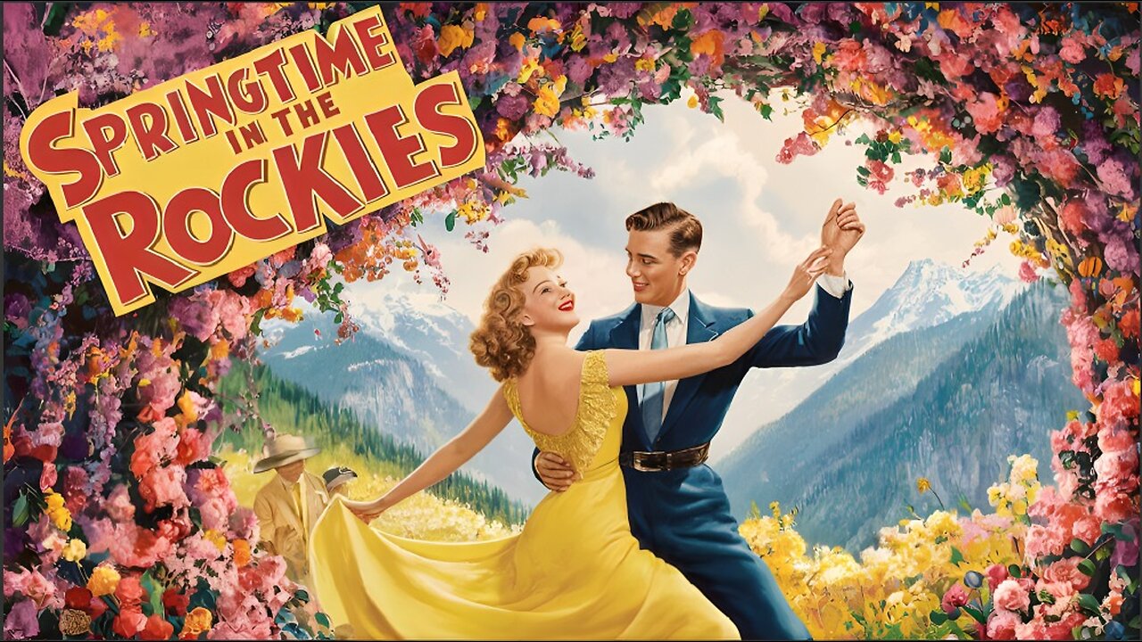 SPRINGTIME IN THE ROCKIES (1942) Roy Rogers & George 'Gabby' Hayes | Western | Colorized