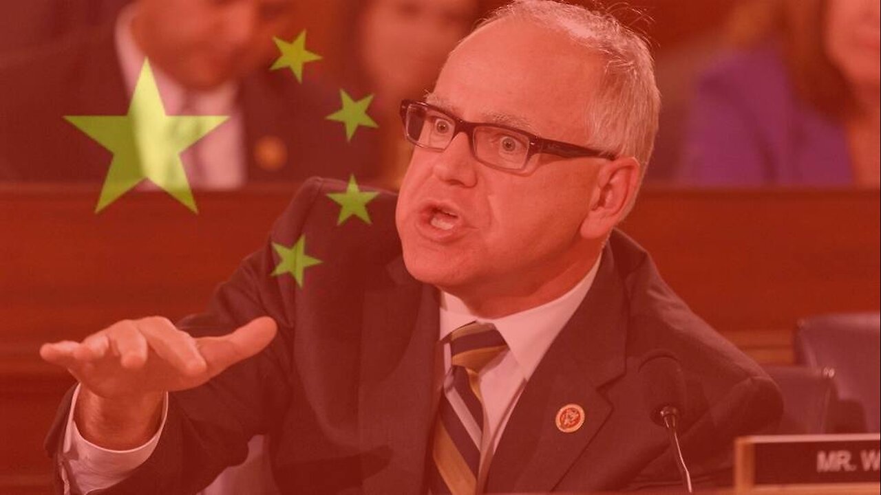 ChiCom Spy: Tim Walz Turns Out to be a Chinaman