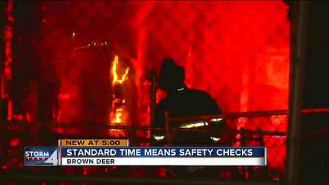 Checking smoke detectors before daylight saving time ends could save your life