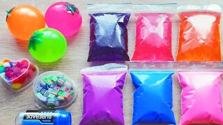 Making Slime with Bags and Water Balls