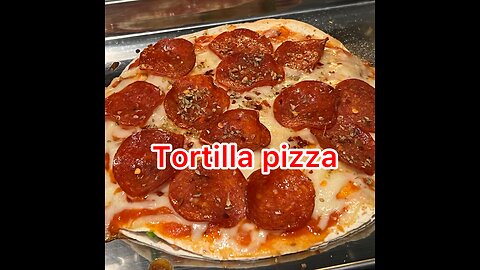 Tortilla pizza