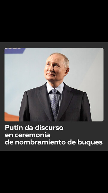 Putin participa en la ceremonia de nombramiento de dos buques cisterna árticos