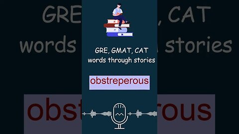 ep0319 obstreperous meaning #shorts